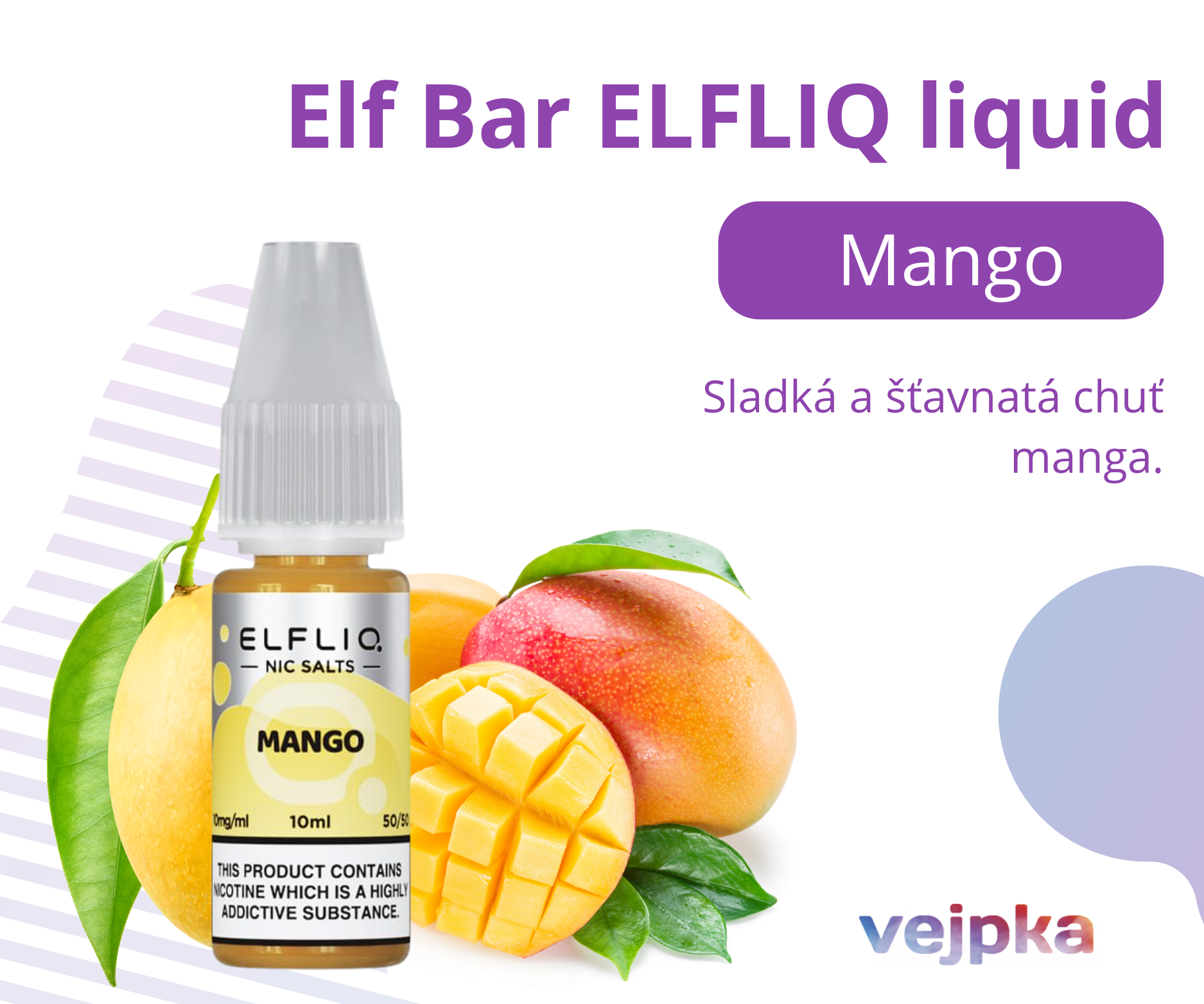 Elf Bar ELFLIQ - MANGO